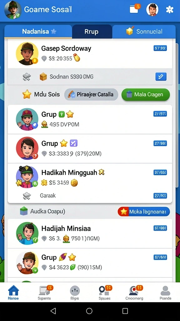 Beragam pilihan permainan menarik dalam aplikasi dhx4d APK Terbaru dan Aman untuk Diunduh.