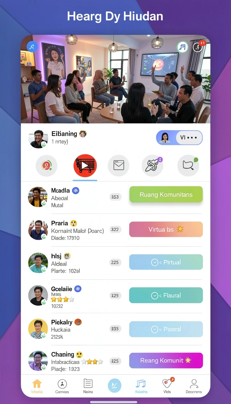 Beragam pilihan permainan menarik dalam aplikasi Cara Download dan Instal jos77 di Android.