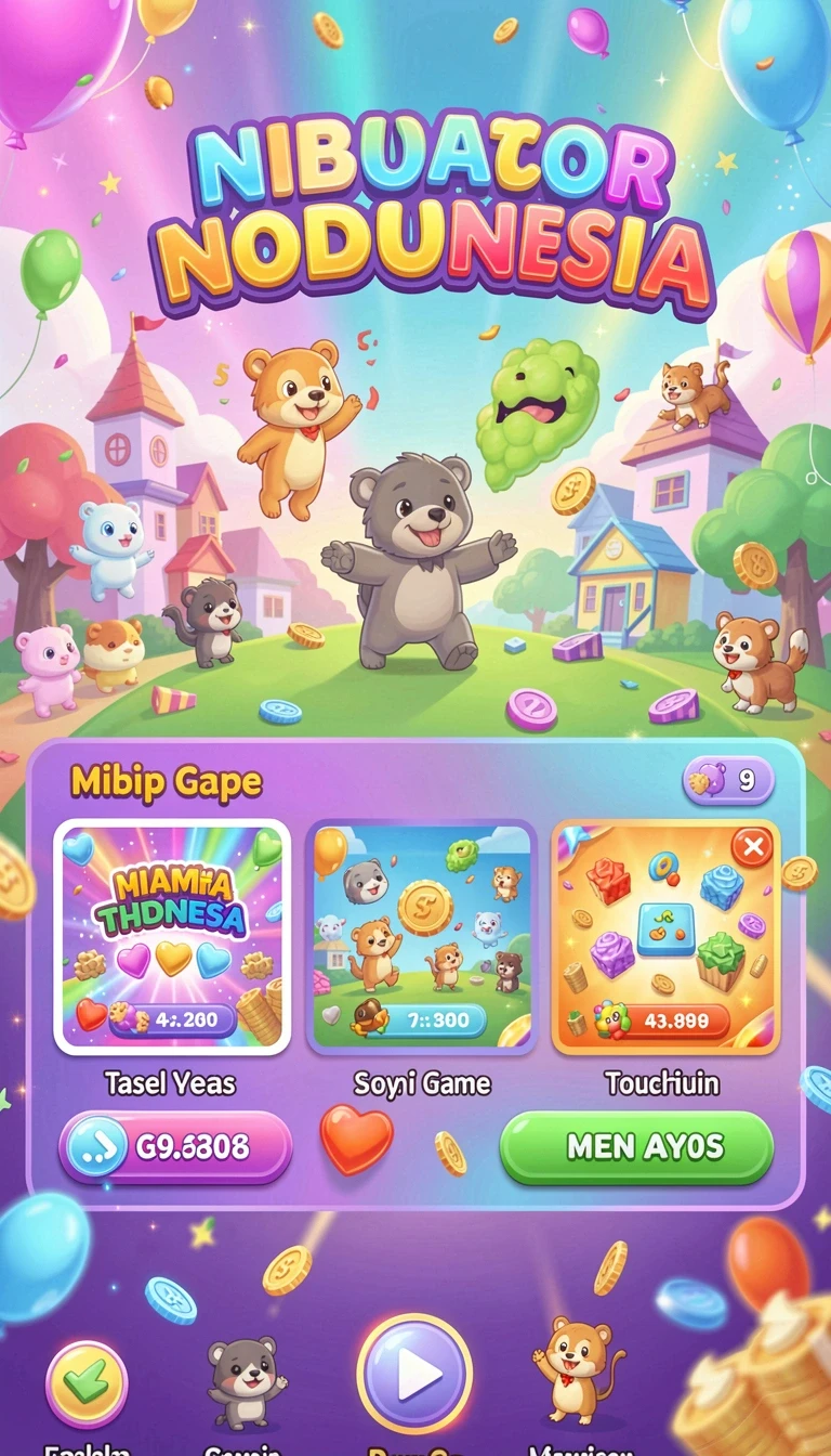 Beragam pilihan permainan menarik dalam aplikasi Download idnslot APK untuk Android.